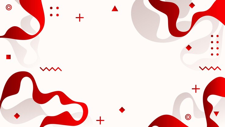 Vector moderno fondo rojo elegante con espacio en blanco moderno futurista