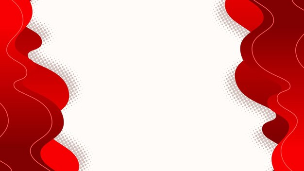 Moderno fondo rojo elegante con espacio en blanco moderno futurista