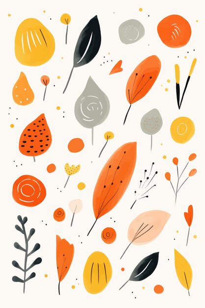 Moderno gráfico vectorial de acuarela con diseño abstracto y formas geométricas