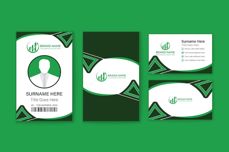 Vector moderno modelo de tarjeta de visita corporativa mínima diseño tarjeta de visita