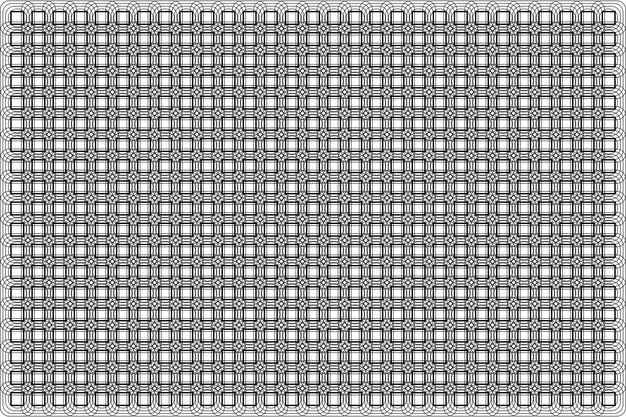 Moderno patrón geométrico negro diseño cuadrado y ángulos formas