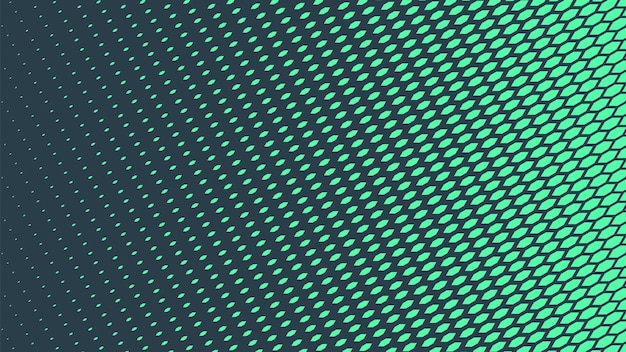 Moderno patrón de medio tono escamoso vectorial textura desvanecida fondo abstracto turquesa