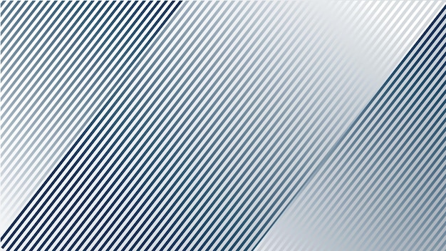 Moderno patrón de rayas diagonales líneas de gradiente azul elegante diseño lineal abstracto