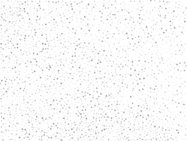 Moderno plata clara brillo triangular fondo de confeti celebración de confeti caída plata decoración abstracta para fiesta cumpleaños celebrar aniversario o evento festivo ilustración vectorial