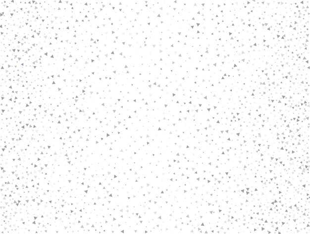 Moderno plata clara brillo triangular fondo de confeti celebración de confeti caída plata decoración abstracta para fiesta cumpleaños celebrar aniversario o evento festivo ilustración vectorial