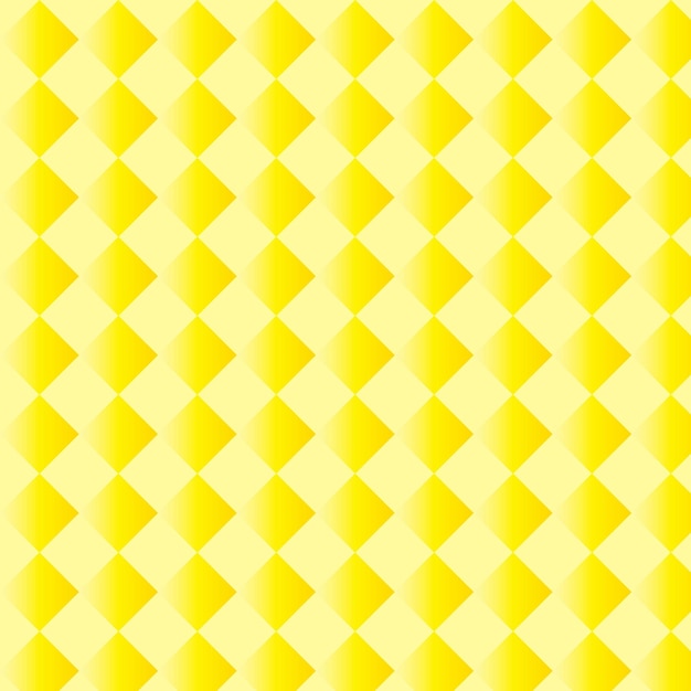 Moderno simple costuras abstractas de color amarillo patrón de chequeo rectangular en fondo de color amarillento ligero