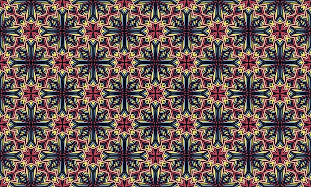 moderno, tradicional, origen étnico, seamless, patrón