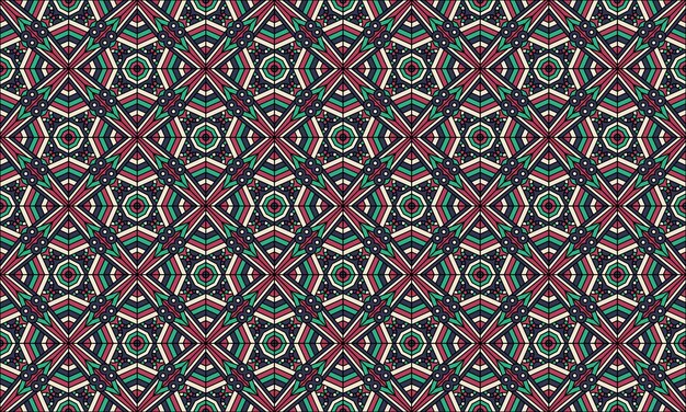 moderno, tradicional, origen étnico, seamless, patrón