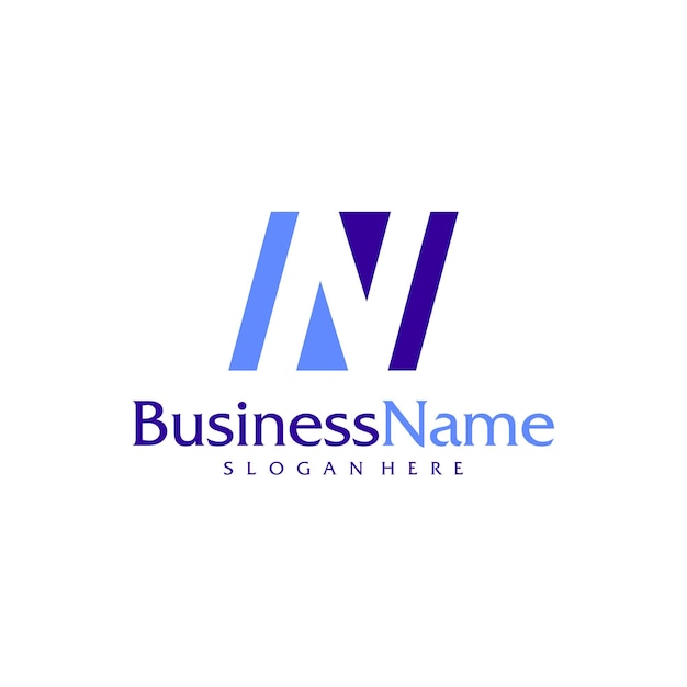 Moderno vector de diseño de logotipo de letra AV Creativo plantilla de conceptos de logotipo A V N