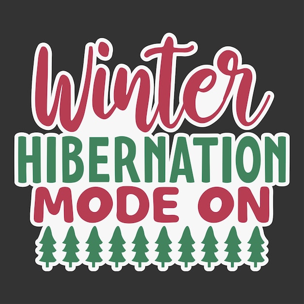 Modo de hibernación de invierno activado