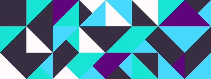 Vector módulos cuadrados sencillos de banner