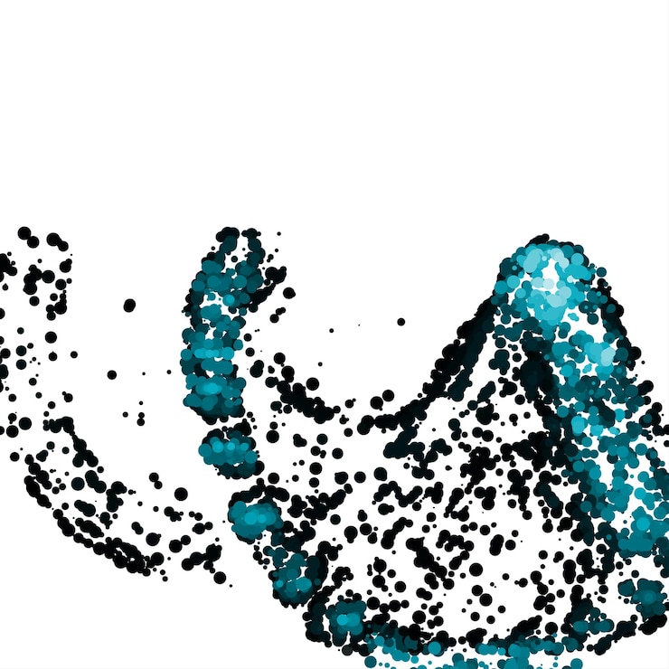 Vector molécula de adn abstracta futurista