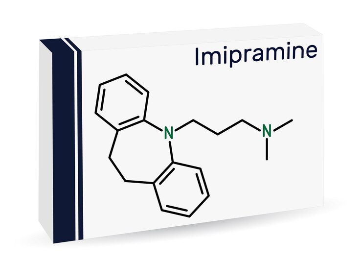 Vector molécula de imipramina antidepresivo tricíclico tca para el tratamiento de la depresión
