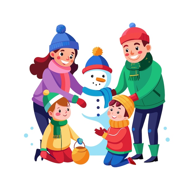 Momentos de la vida familiar real Conceptos de ilustración vectorial