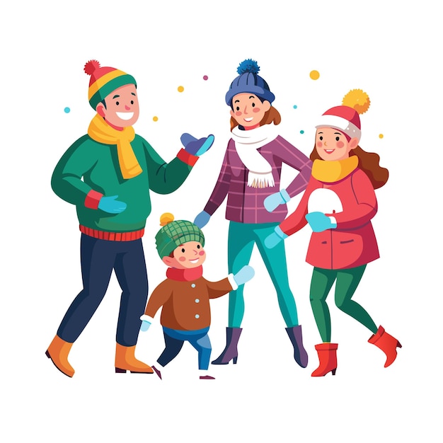 Momentos de la vida familiar real Conceptos de ilustración vectorial