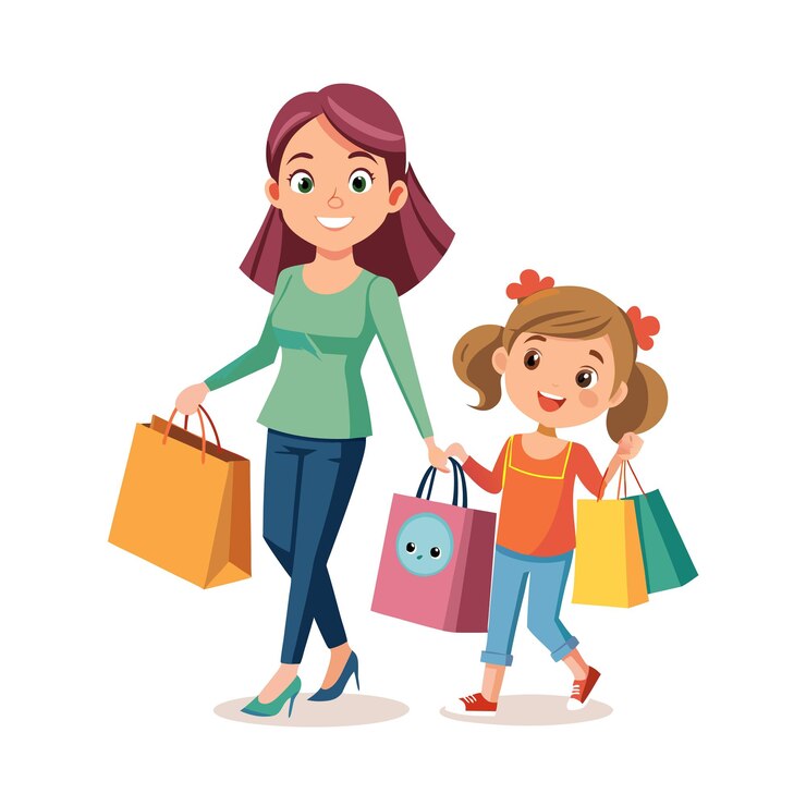Vector momentos de la vida familiar real conceptos de ilustración vectorial