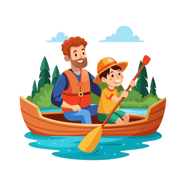 Momentos de la vida familiar real Conceptos de ilustración vectorial