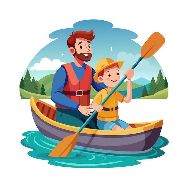 Momentos de la vida familiar real Conceptos de ilustración vectorial