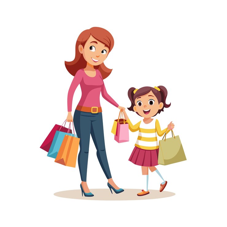 Vector momentos de la vida familiar real conceptos de ilustración vectorial