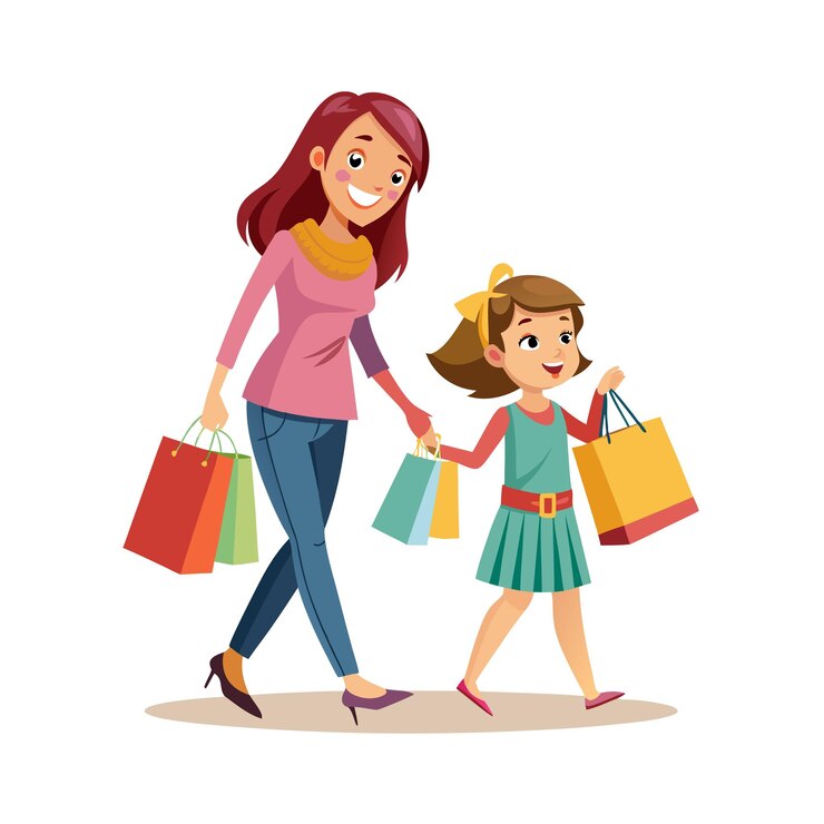 Vector momentos de la vida familiar real conceptos de ilustración vectorial