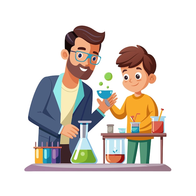 Momentos de la vida familiar real Conceptos de ilustración vectorial