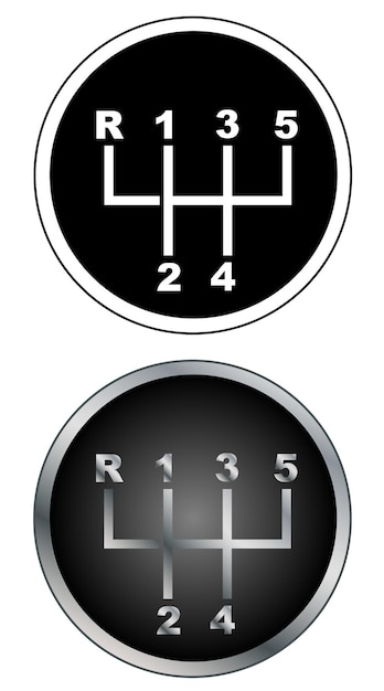 Una moneda en blanco y negro con el número 24.