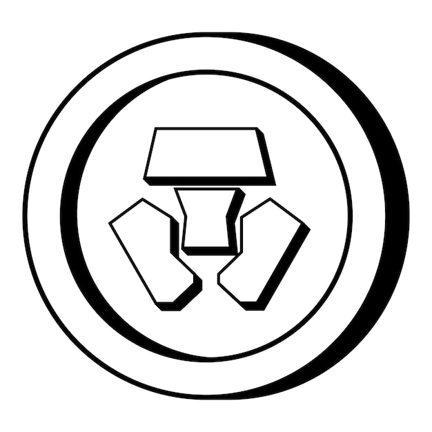 Moneda de esquema criptográfico