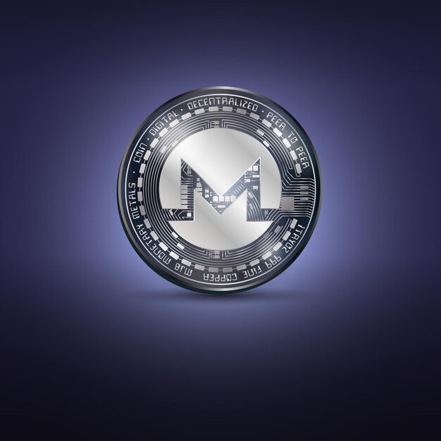 moneda monero metalica