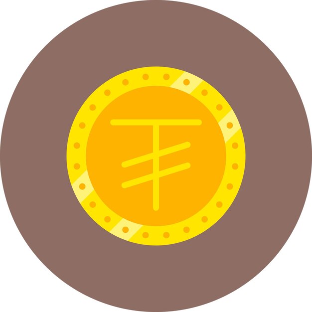 una moneda de oro con un signo que dice euro
