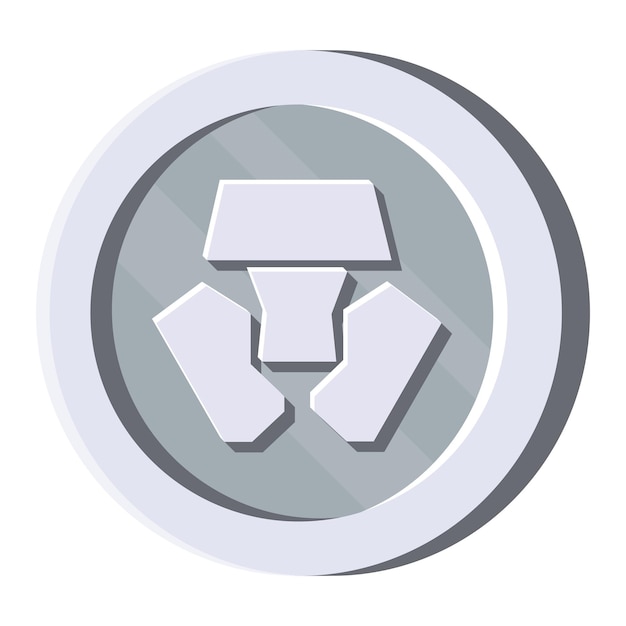 Moneda de plata criptográfica
