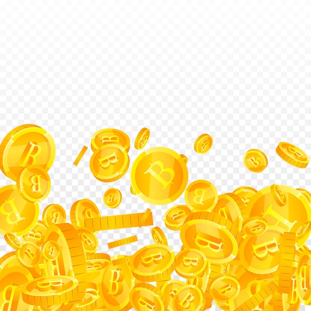 Las monedas de baht tailandeses caen y el oro se dispersa.