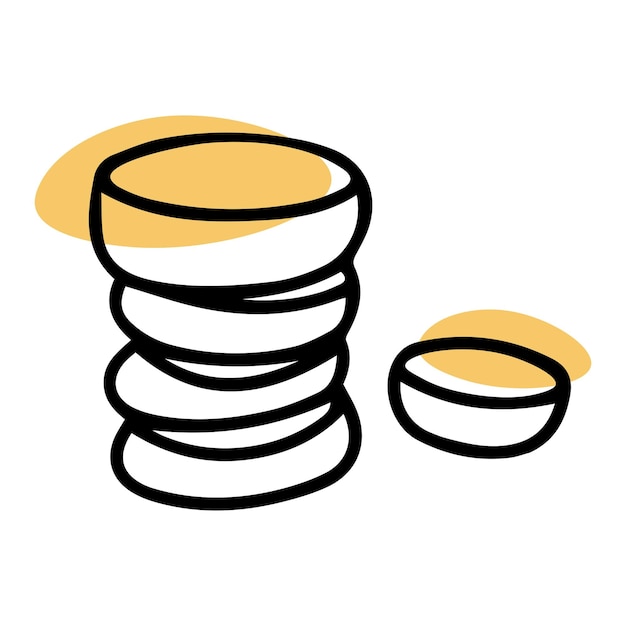 Monedas de garabato Hanukkah dinero Shekel Moneda de chocolate