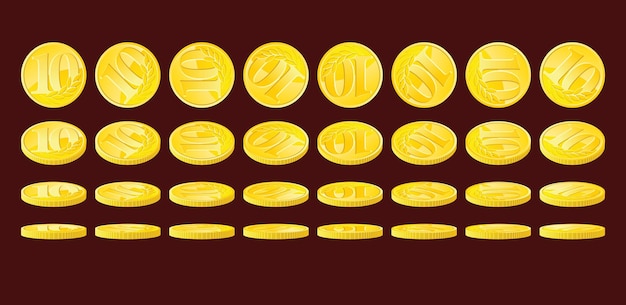 Monedas de oro