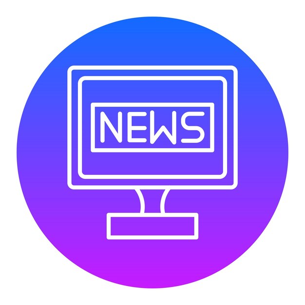 un monitor de computadora azul y rosa con un fondo azul y rosa