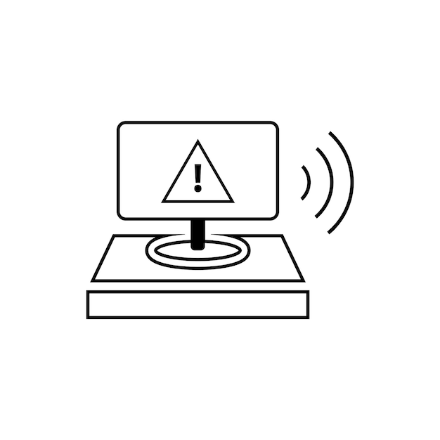 un monitor de computadora con una flecha que señala a la izquierda