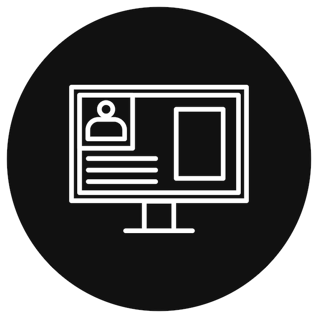 un monitor de computadora con una pantalla blanca y un fondo negro