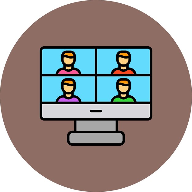 un monitor de computadora con personas en la pantalla y las palabras personas en la parte inferior