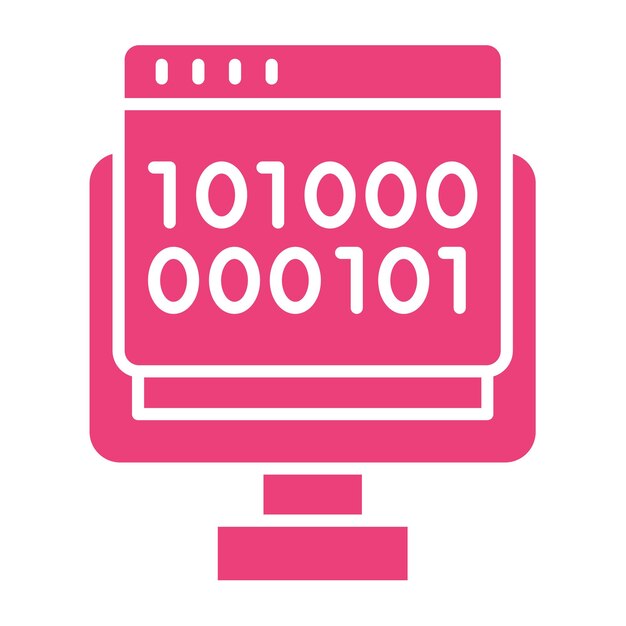 un monitor de computadora rosa con los números 606 en él
