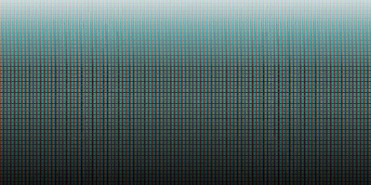 Vector monitor digital lcd pantalla analógica efecto de diodo electrónico televisión en color videowall proyector