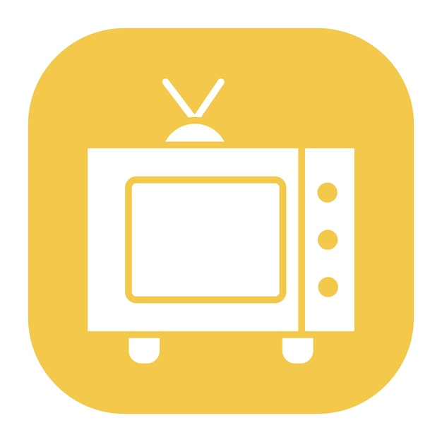 un monitor de televisión con una televisión en él y una televisión en ella