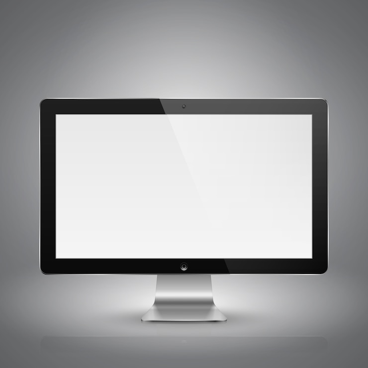 Vector monitoreo de computadora