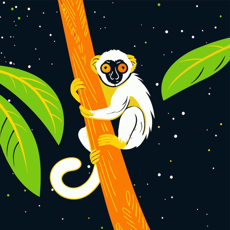 Vector mono dibujado a mano personaje de dibujos animados pegatina icono concepto ilustración aislada