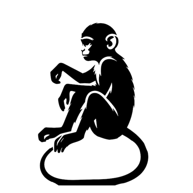 El mono svg