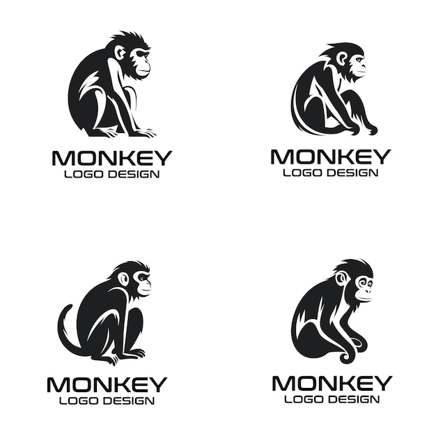 Mono vector logo diseño