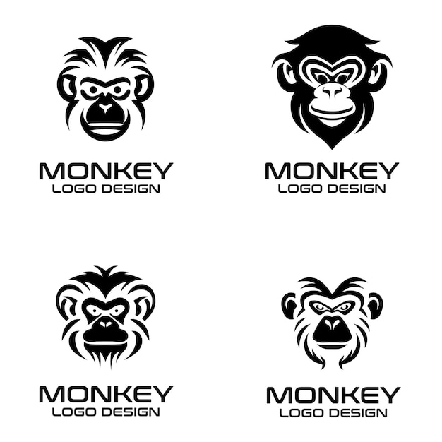 Mono vector logo diseño