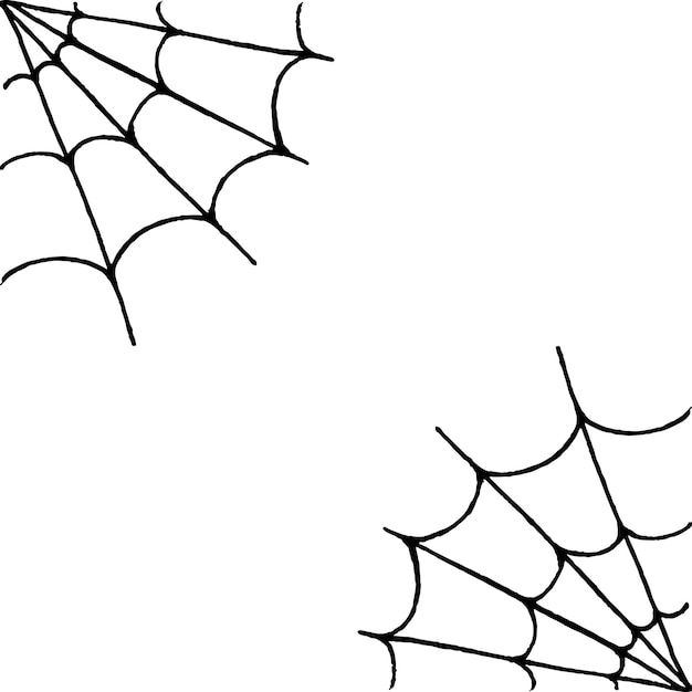 Vector monocromo negro blanco web dibujado a mano doodle marco boceto vector