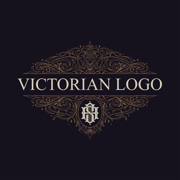 Monograma de estilo vintage con las iniciales AS o SA Diseño del logotipo de la insignia para el elemento de marca de la invitación, etc.