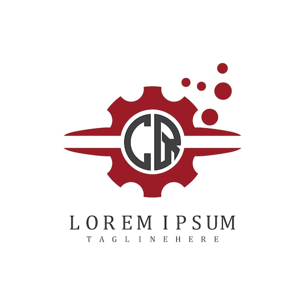 Monograma inicial CQ para el vector de diseño de logotipo automotriz