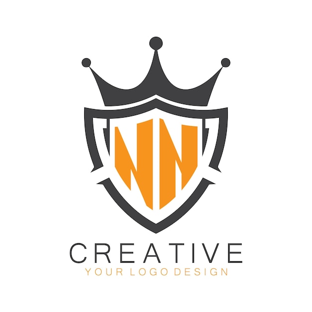 monograma inicial con letra y logotipo creativo
