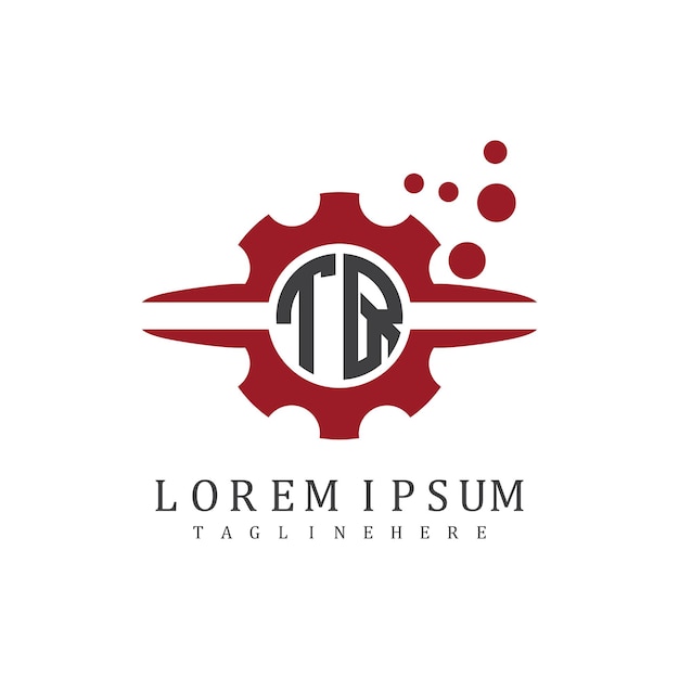 Monograma inicial TQ para el vector de diseño del logotipo automotriz